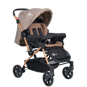 4 Baby AB-360 Kahve Gold Olinpos Çift Yönlü Bebek Arabası