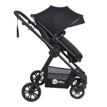 4 Baby AB-482 Cool Siyah Travel Sistem Bebek Arabası