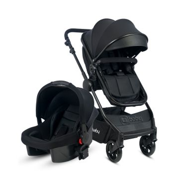 4 Baby AB-482 Cool Siyah Travel Sistem Bebek Arabası