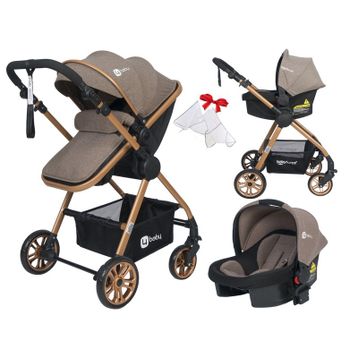 4 Baby Esse Gold Antrasit Travel Bebek Arabası