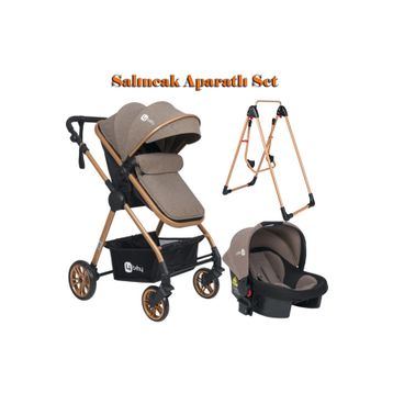 4 Baby Esse Gold Antrasit Travel Bebek Arabası