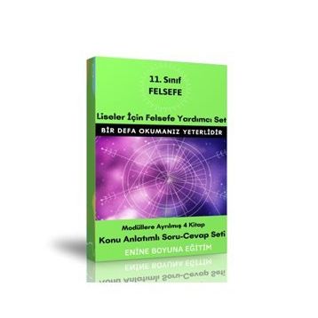 4 Kitap 11. Sınıf Felsefe Yardımcı Modüler Kitap Seti