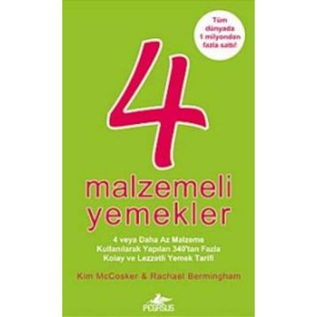 4 MALZEMELI YEMEKLER - KIM MCCOSKER;RACHAEL BERMINGHAM