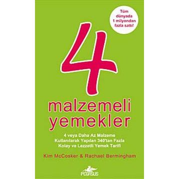 4 MALZEMELI YEMEKLER - KIM MCCOSKER;RACHAEL BERMINGHAM