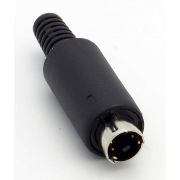 4 Pin Mini Din Erkek Konnektör