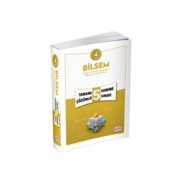 4. Sınıf Bilsem Tamamı Çözümlü 5 Deneme Sınavı Editör Yayınları