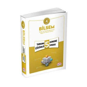 4. Sınıf Bilsem Tamamı Çözümlü 5 Deneme Sınavı Editör Yayınları