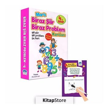 4 Sınıf Biraz Şiir Biraz Problem Kartları - Mustafa Işık