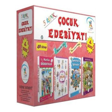 4.Sınıf Çocuk Edebiyatı Hikaye Seti 40 Kitap