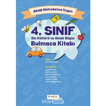 4. Sınıf Din Kültürü ve Ahlak Bilgisi Bulmaca Kitabı Kollektif Rağbet Yayınları