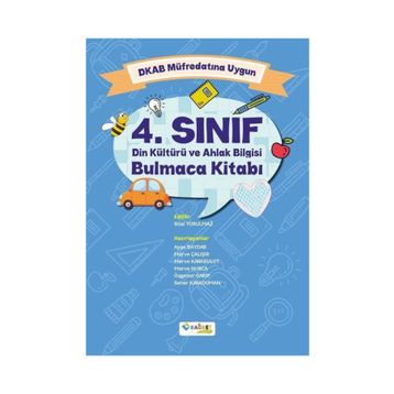 4. Sınıf Din Kültürü ve Ahlak Bilgisi Bulmaca Kitabı Kollektif Rağbet Yayınları