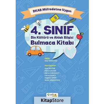 4. Sınıf Din Kültürü ve Ahlak Bilgisi Bulmaca Kitabı Kollektif Rağbet Yayınları