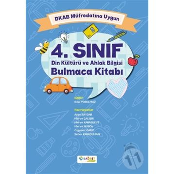 4. Sınıf Din Kültürü ve Ahlak Bilgisi Bulmaca Kitabı Kollektif Rağbet Yayınları