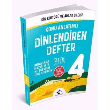 4. Sınıf Dinlendiren Defter Eker Test Yayınları