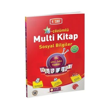 4. Sınıf E-Çözümlü Multi Kitap Sosyal Bilgiler - Kollektif