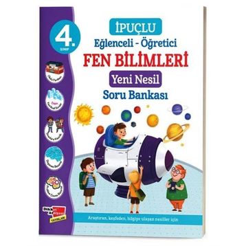 4. Sınıf İpuçlu Eğlenceli-öğretici Fen Bilimleri Soru Bankası-Dikkat Atolyesi Yayınları