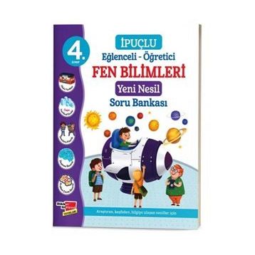 4. Sınıf İpuçlu Eğlenceli-öğretici Fen Bilimleri Soru Bankası-Dikkat Atolyesi Yayınları