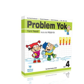 4. Sınıf Problem Yok Yeni Nesil Problem Kitabı-Mutlu Yayıncılık