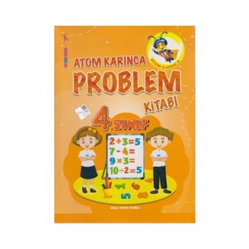 4. Sınıf Problemler Kitabı Ahmet Çelikkol Atom Karınca Yayınları