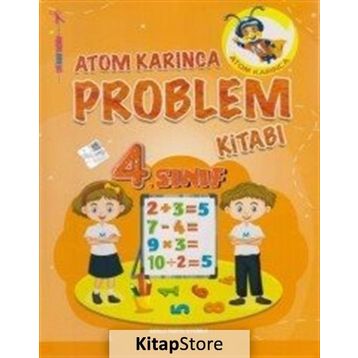 4. Sınıf Problemler Kitabı Ahmet Çelikkol Atom Karınca Yayınları