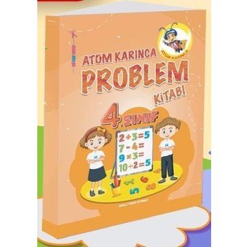 4. Sınıf Problemler Kitabı Ahmet Çelikkol Atom Karınca Yayınları