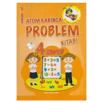 4. Sınıf Problemler Kitabı Ahmet Çelikkol Atom Karınca Yayınları