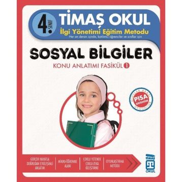 4. Sınıf Sosyal Bilgiler Konu Anlatımı 4 Kitap Fasikül - Celal Akbaş