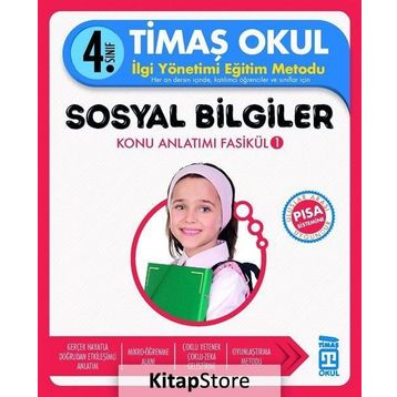 4. Sınıf Sosyal Bilgiler Konu Anlatımı 4 Kitap Fasikül - Celal Akbaş