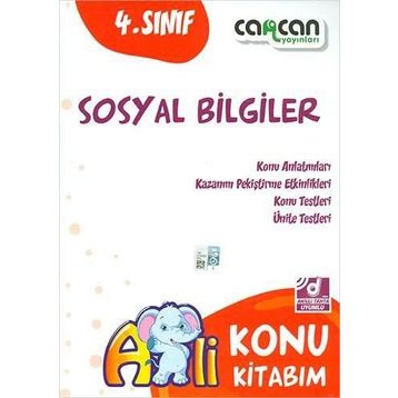 4. Sınıf Sosyal Bilgiler Konu Kitabı - Kollektif - Cancan Yayınları