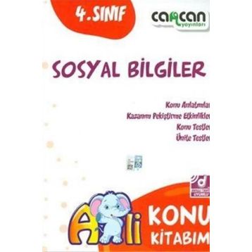 4. Sınıf Sosyal Bilgiler Konu Kitabı - Kollektif - Cancan Yayınları