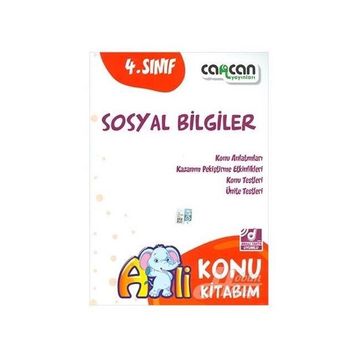 4. Sınıf Sosyal Bilgiler Konu Kitabı - Kollektif - Cancan Yayınları