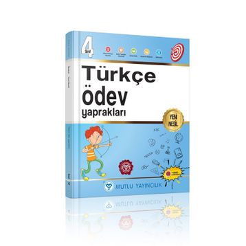 4. Sınıf Türkçe Ödev Yaprakları Mutlu Yayıncılık