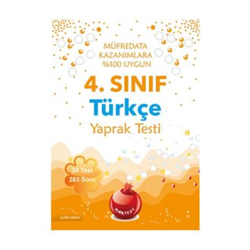 4. Sınıf Türkçe Yaprak Testi - kollektif