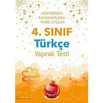 4. Sınıf Türkçe Yaprak Testi - kollektif
