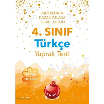 4. Sınıf Türkçe Yaprak Testi - kollektif