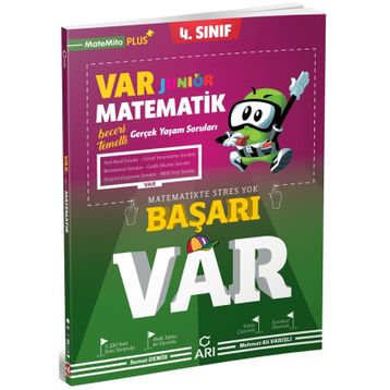 4. Sınıf Var Junior Matematik Soru Bankası Arı Yayınları