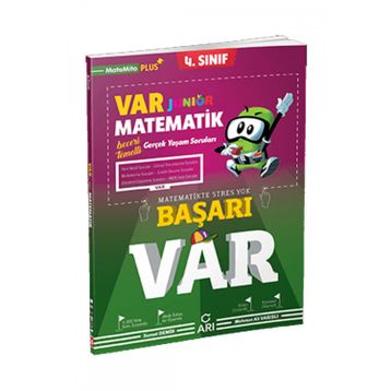 4. Sınıf Var Junior Matematik Soru Bankası Arı Yayınları