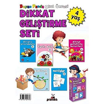 4 Yaş Dikkat Geliştirme Seti - Afife Çoruk