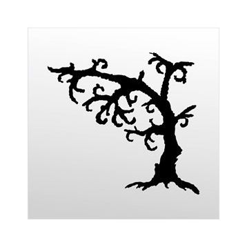 40 cm Kurumuş Ağaç Folyo Sticker
