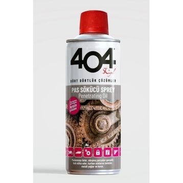 404 200 ml Süper Etkili Pas Sökücü Sprey