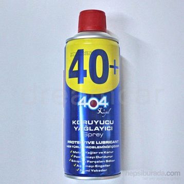 404 400 ml 40+ Koruyucu Yağlayıcı Sprey