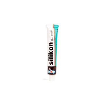 404 55 ml Şeffaf Tüp Silikon