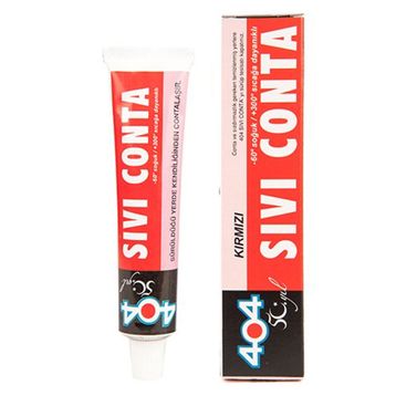 404 Kırmızı 45 gr Sıvı Conta