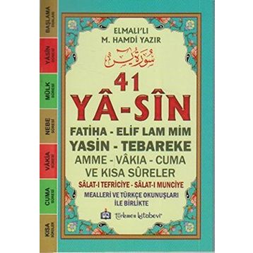 41 YA-SIN (KOD: YAS005-CAMI BOY) - ELMALILI MUHAMMED HAMDI YAZIR