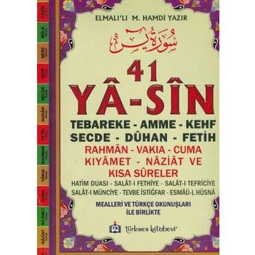 41 YA-SIN (KOD: YAS005-CAMI BOY) - ELMALILI MUHAMMED HAMDI YAZIR