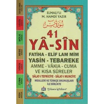 41 YA-SIN (KOD: YAS005-CAMI BOY) - ELMALILI MUHAMMED HAMDI YAZIR