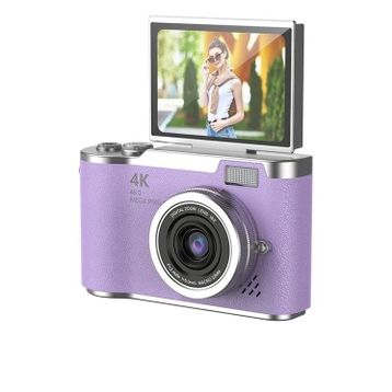 48 MP 4K Video Flip Ekranlı Kompakt Dijital Fotoğraf Makinesi