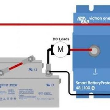 48V-100A Victron Smart Akü Koruma