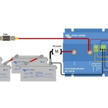 48V-100A Victron Smart Akü Koruma