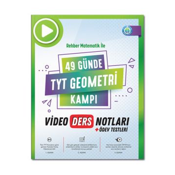 49 Günde TYT Geometri Video Ders Notları - Rehber Matematik Yayınları